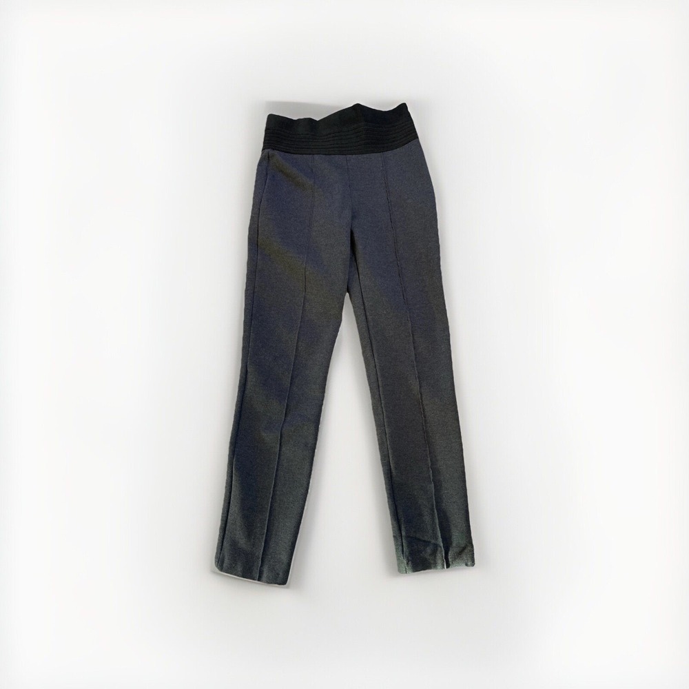 ZARA Brand Skinny Pants Leggings Dark Gray Size Medium‎ Stretch Waist